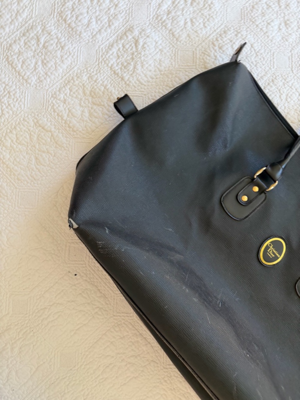 Christian Dior Black Weekend Travel Bag with Top Handles - Picture 6 of 7